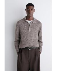 COS - Pullover Aus Woll-Mix Mit Kurzem Reissverschluss - Lyst