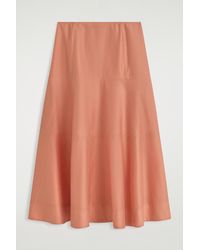 COS - Panelled A-Line Midi Skirt - Lyst