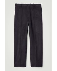 COS - Relaxed Double-faced Wool Pants - Lyst