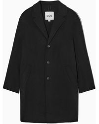 COS - Relaxed-fit Double-faced Wool Coat - Lyst