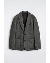 【極美品】【COS】UNSTRUCTURED WOOL-BLEND BLAZER UNSTRUCTURED WOOL-BLEND BLAZER - BLACK | COS NL