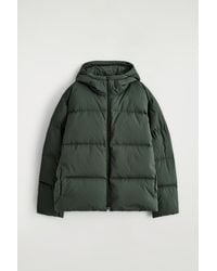COS - Hooded Down Puffer Jacket - Lyst
