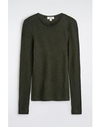 COS - Slim Merino Wool Top - Lyst