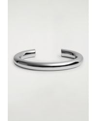 COS - Oval Bangle - Lyst