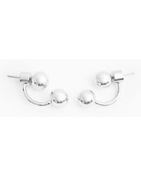 COS - Dropped Sphere Studs - Lyst