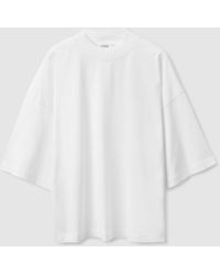 cos oversized mock neck tshirt