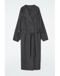 COS - Der Oversized-Mantel Aus Doubleface-Material - Lyst