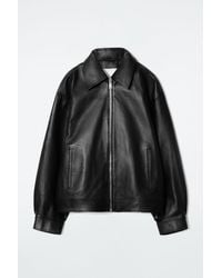 COS Ribbed-collar Puffer Jacket in Green | Lyst COS Ribbed-collar Puffer Jacket in Green | Lyst