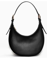 COS Detachable Leather Belt Bag in Black | Lyst