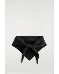COS - Cashmere Triangle Scarf - Lyst