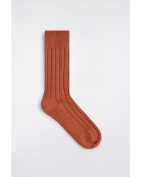 COS - Chunky Ribbed Cotton Socks - Lyst