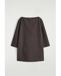 COS - Linen A-Line Mini Dress - Lyst