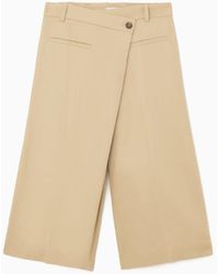 COS - Wrap-front Culottes - Lyst