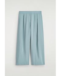 COS - Fluid Pleated Culottes - Lyst