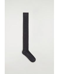 COS - Long Wool Boot Socks - Lyst
