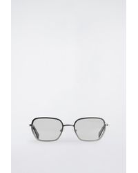 COS - Wire-Frame Rectangle Sunglasses - Lyst