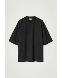 COS - Oversized Heavyweight Mock-Neck T-Shirt - Lyst