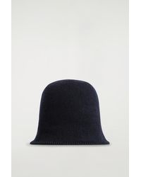 COS - Merino Wool Bucket Hat - Lyst
