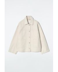 COS - Kastenförmige Jeansjacke - Lyst