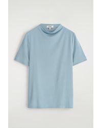 COS - Cropped Jersey T-Shirt - Lyst