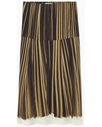 COS - Trompe-l'ail Midi Skirt - Lyst