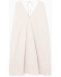 COS - A-line Sleeveless Mini Dress - Lyst