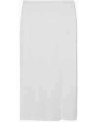 COS - Textured Pencil Skirt - Lyst
