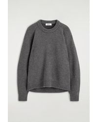 COS - Rounded Cashmere Crew-Neck Jumper - Lyst