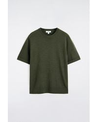 COS - Merino Wool Knitted T-Shirt - Lyst