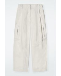 COS - Utility Barrel-leg Cargo Pants - Lyst