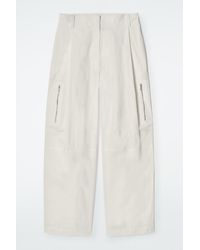 COS - Utility-Cargohose Mit Barrel-Bein - Lyst