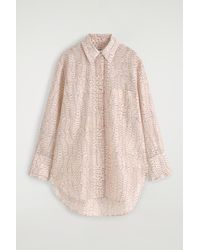 COS - Printed Fluid Shirt - Lyst