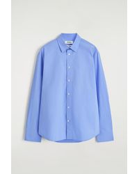COS - Relaxed Pima Cotton Poplin Shirt - Lyst