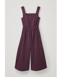 cos cotton jumpsuit