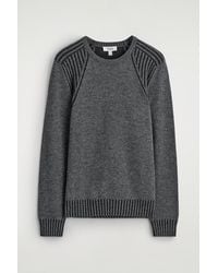COS - Merino-Cashmere Crew-Neck Jumper - Lyst