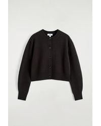 COS - Merino Wool Cardigan - Lyst