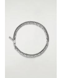 COS - Double-Chain Bracelet - Lyst