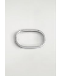 COS - Curved Rectangular Bangle - Lyst