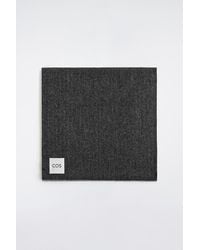 COS - Herringbone Wool-Cashmere Scarf - Lyst
