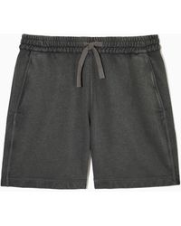 COS - Jersey Drawstring Shorts - Lyst