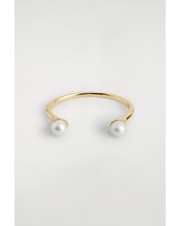 COS - Freshwater Pearl Cuff - Lyst