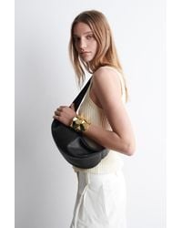 COS - Swing Umhängetasche - Leder - Lyst