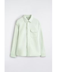 COS - Boiled-Wool Overshirt - Lyst