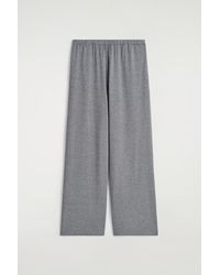 COS - Fluid Jersey Wide-Leg Pants - Lyst