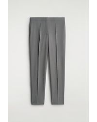 COS - Tailored Wool Straight-Leg Trousers - Lyst