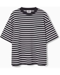 COS - The Heavy Duty Striped T-shirt - Lyst