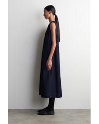 layered midi dress for women Tiered Metallic Cutout Midi Dress – Art Cloth & Craft