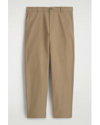 COS - Cotton Regular-Fit Straight-Leg Chinos - Lyst