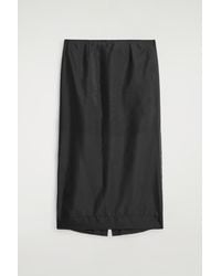 COS - Sheer Column Skirt - Lyst