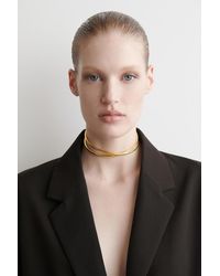 COS - Doppelte Kette - Lyst